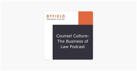 counsel culture limetorrents|Counsel Culture: The Business of Law Podcast Byfield .